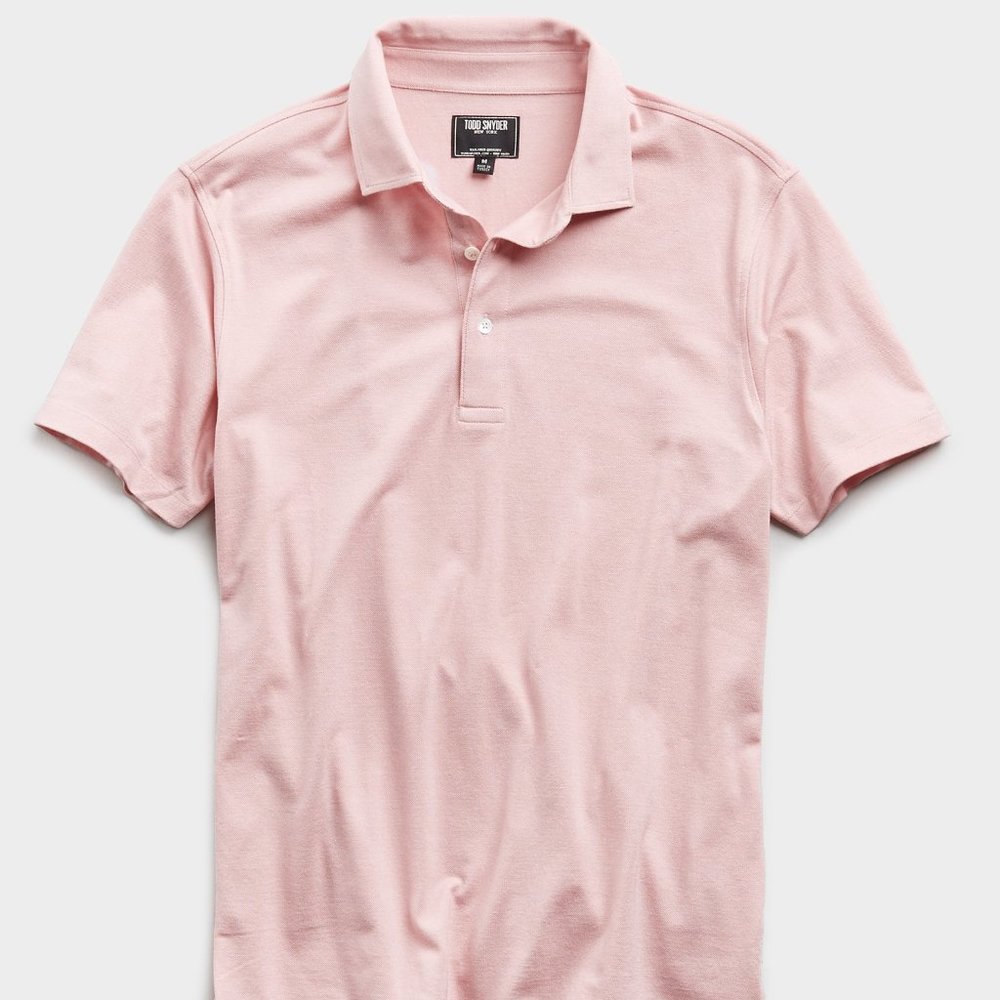 Todd Snyder Pink Polo